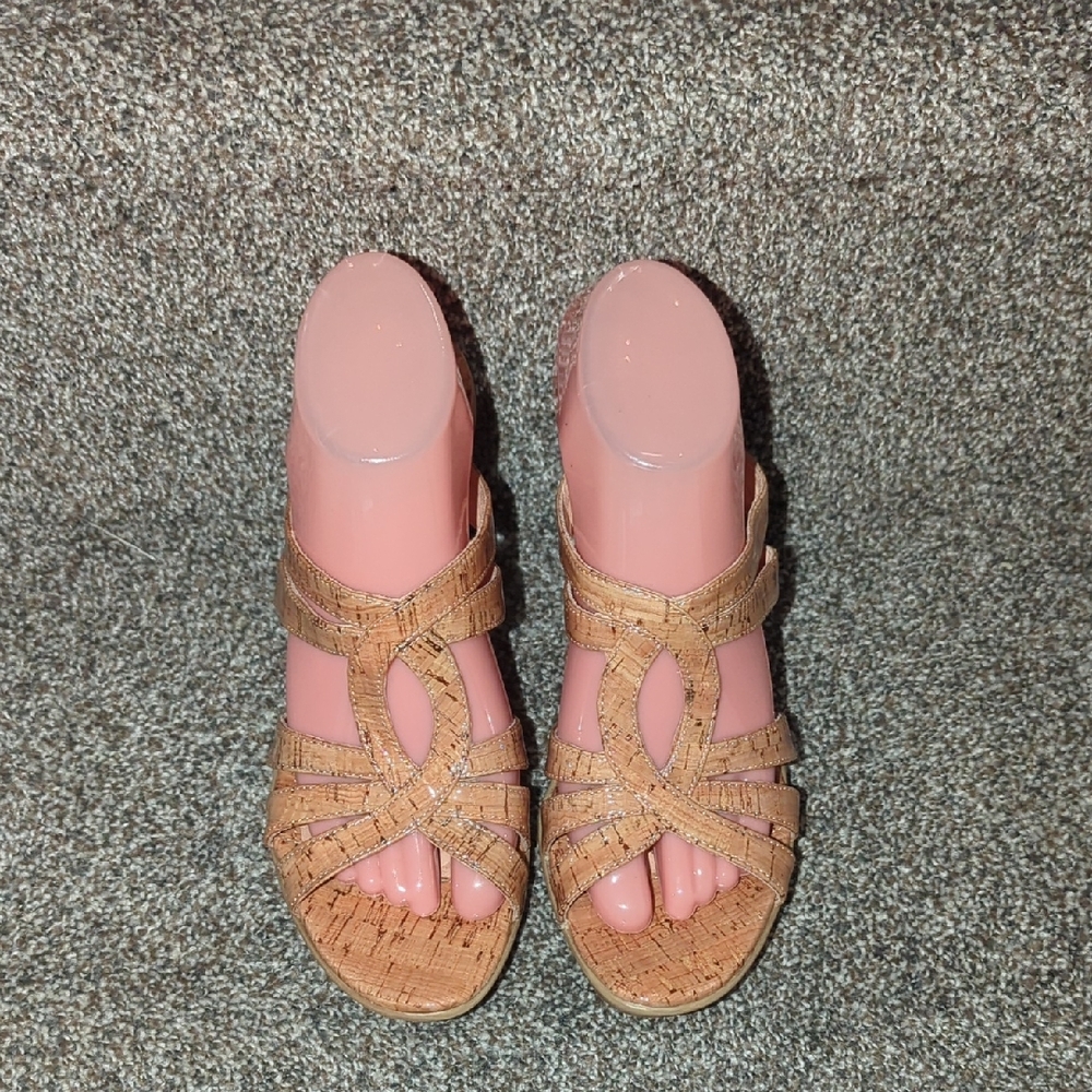 Sofft Kids Brown Strappy Sandals
